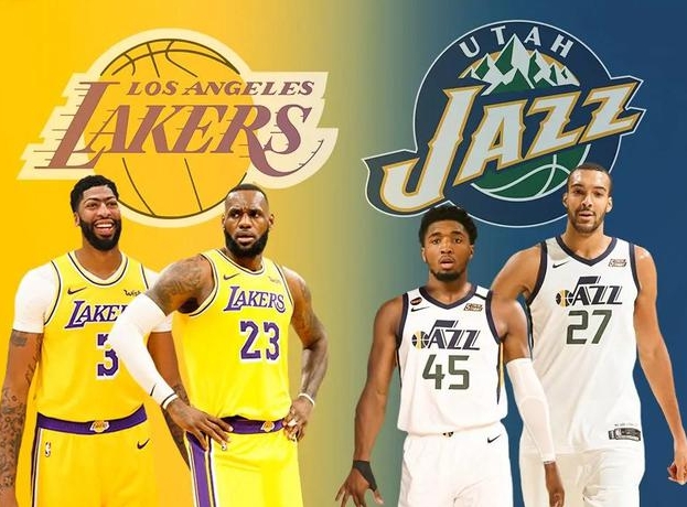 巅峰对决！洛杉矶湖人VS犹他爵士，NBA常规赛激战即将上演！